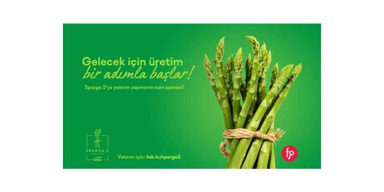 Kuşkonmaz Üretim Projesi Sparga2 39 Milyon TL Hedefle Fonlamaya Açıldı