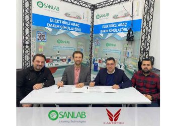 Sanlab Ve E-Autotrek’ten Elektrikli Ve Hibrit Araçlar Alanında İstihdamı Artıracak İş Birliği