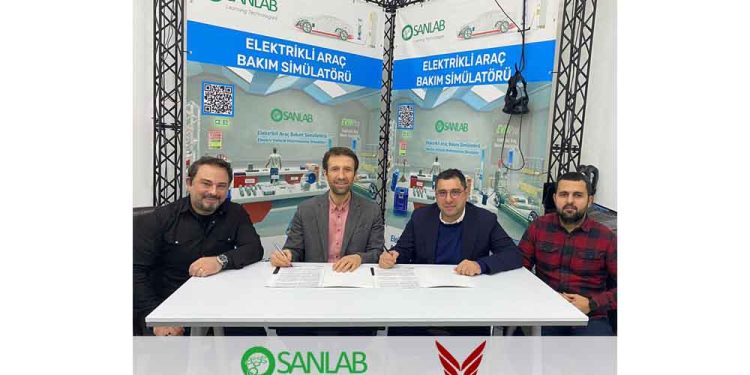 Sanlab Ve E-Autotrek’ten Elektrikli Ve Hibrit Araçlar Alanında İstihdamı Artıracak İş Birliği