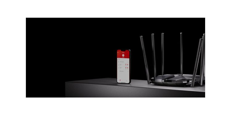 Sekiz Antenli, Gigabit Hızlarda WiFi 6 Yönlendirici: Mercusys MR90X