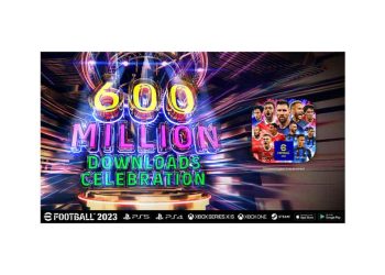eFootball™ 2023 Dünya Çapında 600 Milyon İndirmeyi Aştı