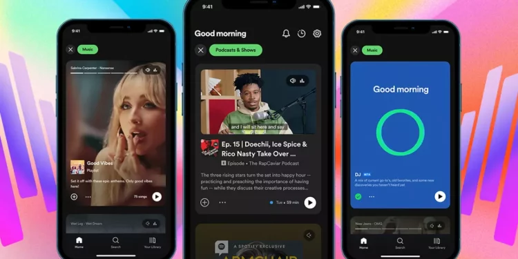 Spotify Görünümünü Değiştirdi
