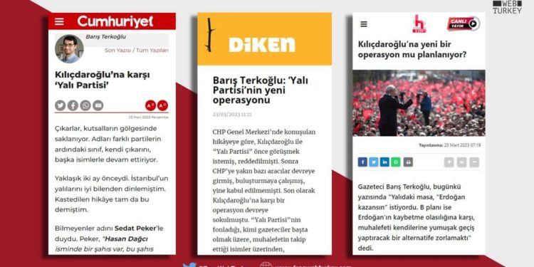 “Kılıçdaroğlu’na karşı Yalı Partisi” Haberine Erişim Engeli Geldi