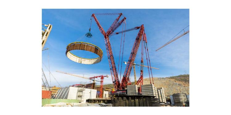 Akkuyu NGS’nı̇n 2’nci Ünitesi’nde İç Koruma Kabuğunun Dördüncü Katmanının Kurulumu Tamamlandı