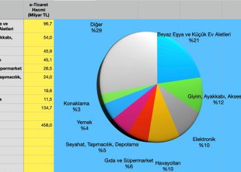 2022’de e-Ticaret Hacmi 801 Milyar TL ile Genel Ticaretin % 18,6’sı Oldu