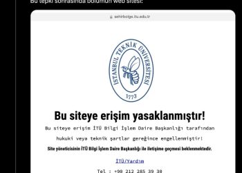 İTÜ Rektörlüğü, Şehir ve Bölge Planlama Bölümü’nün Cumhurbaşkanlığı Kararnamesi’ni Eleştiren Bildirisini Engelledi