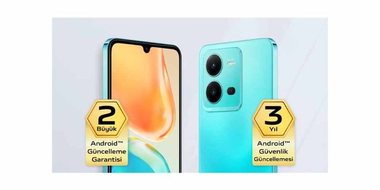 vivo, Turkuaz Mavisi V25 5G Modelini Satışa Sundu