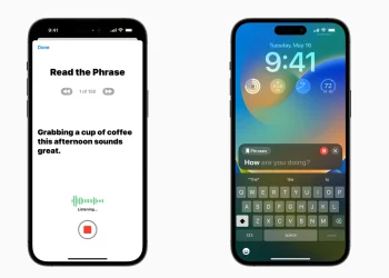 iPhone, “Kişisel Ses” ile Görme ve Duyma Engellilere Yönelik Özellikler Tanıttı
