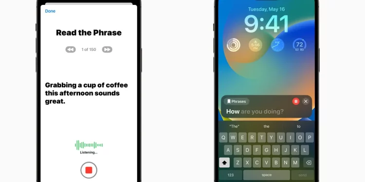 iPhone, “Kişisel Ses” ile Görme ve Duyma Engellilere Yönelik Özellikler Tanıttı