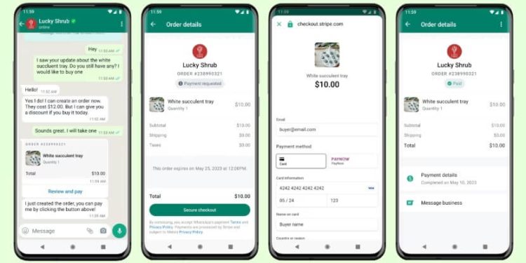 WhatsApp, Singapur’daki İşletmeler için Sohbet içi Ödemeleri Başlatıyor