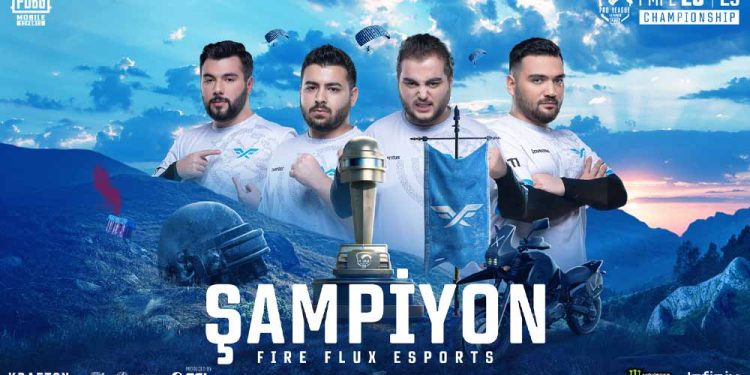 Fire Flux ESports, 3.5 Milyon TL Ödüllü PMPL Avrupa Turnuvası’nda Şampiyon Oldu