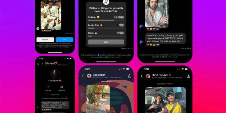 Instagram, Telegram Benzeri Yayın Kanalları Sunuyor