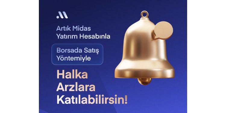Midas Kullanıcıları, Borsada Satış Yöntemiyle Halk Arzlara Katılabiliyor