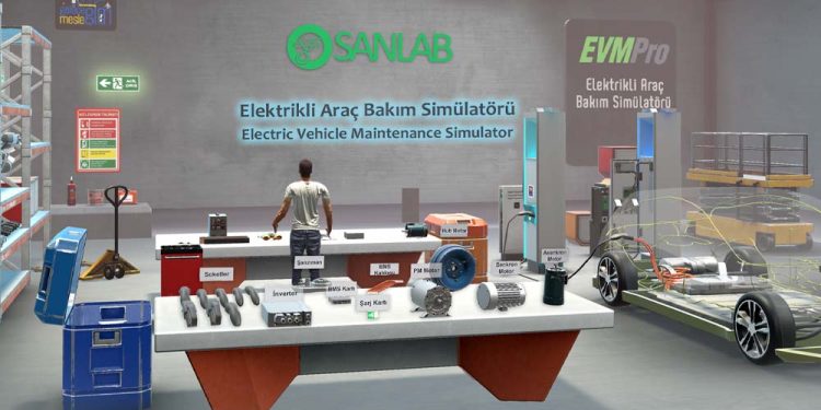 SANLAB, Giresun Bulancak’ta Elektrikli Araç Bakım Eğitimi Verdi