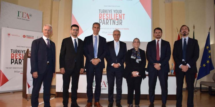 “Türkiye Yüzyılı Yatırım Resepsiyonu” Milano’da Gerçekleştirildi