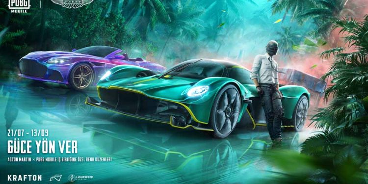 Aston Martin Üç İmza Modeliyle PUBG MOBILE Dünyasına Geliyor