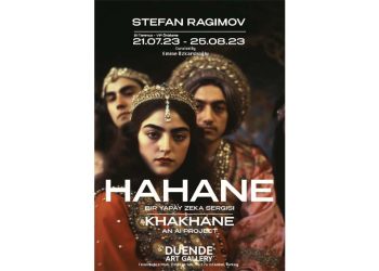 Türkiye’ De İlk Yapay Zeka Destekli Solo Sergi: “Khakhane” (Hahane)