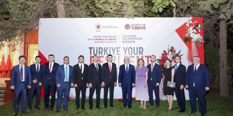 “Türkiye Yüzyılı Yatırım Resepsiyonu” Pekin’de Gerçekleştirildi