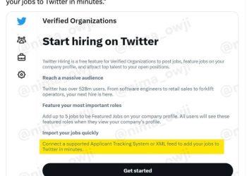 Twitter’da İş İlanları Özelliği Geliyor