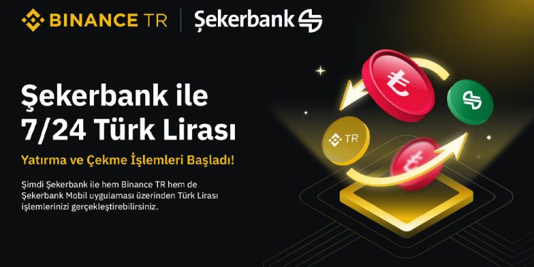 Binance Türkiye ile Şekerbank Türk Lirası İşlemler İçin İş Birliği İmzaladı
