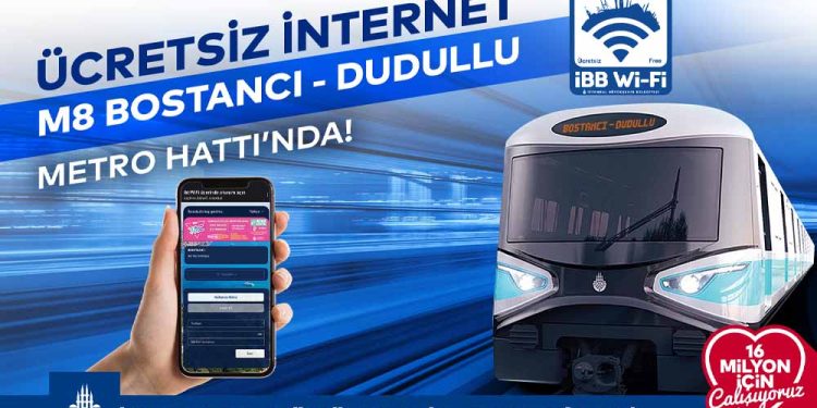 İBB, Metrolarda İnternet Hizmetini Yaygınlaştırıyor