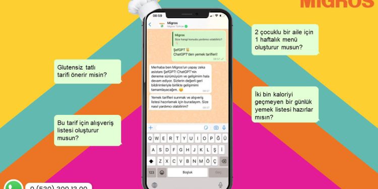 Migros’un Yeni Yapay Zekâ Asistanı ŞefGPT’den Şef Tavsiyeleri