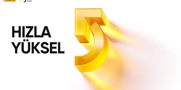 Sky Li, realme’nin 5. Yıl Dönümünü Kutladı