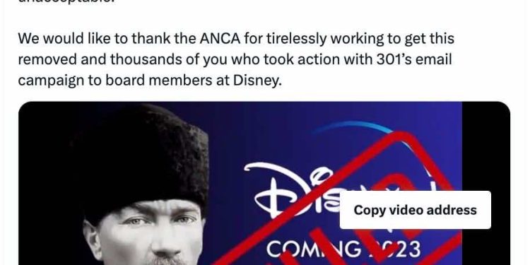 Disney, Atatürk Filmi Konusunda Geri Adım Attı ve “Çevir Kazı Yanmasın” Yaptı