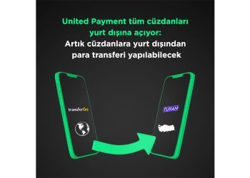 Cüzdan Hesaplarına Uluslararası Para Transferi İlk Kez United Payment’ta