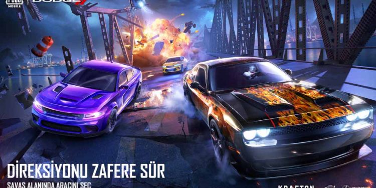 Dodge Challenger, Charger ve Hornet Performans Sürümleri PUBG MOBILE’a Geliyor