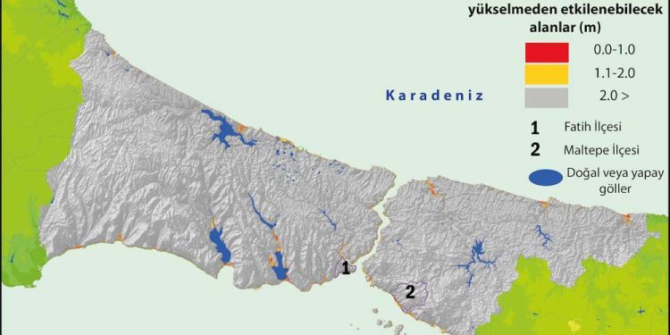 İstanbul ve İzmir İlleri için Deniz Seviyesi Yükselmesi ve Olası Etkileri Raporu