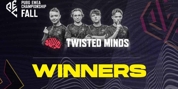 Twisted Minds, PUBG EMEA: Fall’un Şampiyonu Oldu