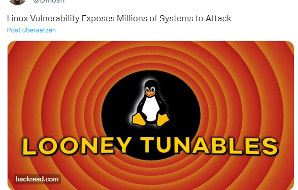 Red Hat, Ubuntu, Debian ve Gentoo ‘Looney Tunables’ Linux Güvenlik Açığı için Yamalar Yayınladı