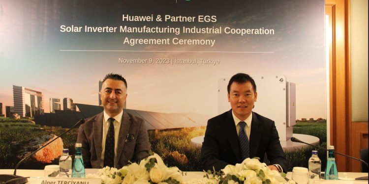 Huawei Türkiye ve Partner EGS, Türkiye’de Inverter Üretimi için İşbirliğine Gidiyor