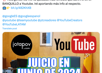 İspanyol YouTuber, Kendisini Engelleyen Google’a Dava Açtı