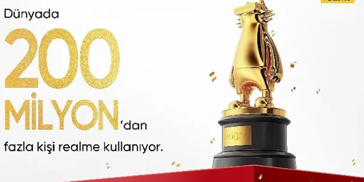 Dünyada 200 Milyondan Fazla Kişi realme Kullanıyor