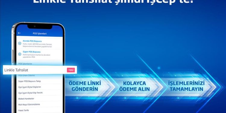 Linkle Tahsilat Hizmeti İşCep’te