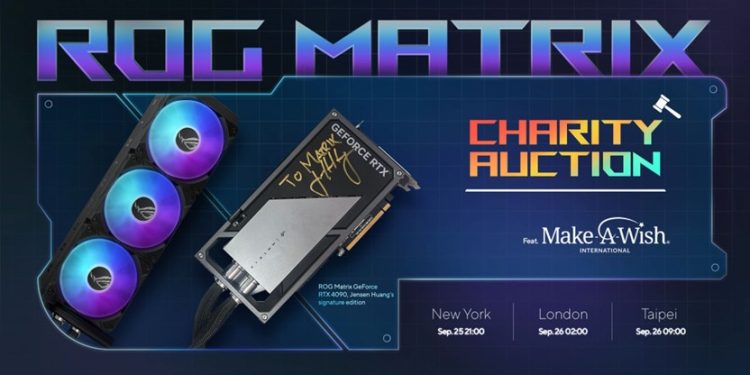 ASUS Ekran Kartını Bağış Amaçlı Açık Artırmaya Çıkararak Dilekleri Gerçekleştiriyor