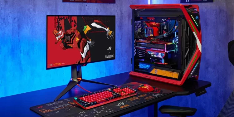 ASUS ROG, Evangelion Unit-02 Koleksiyonunun Türkiye’de Satışa Çıktığını Duyurdu