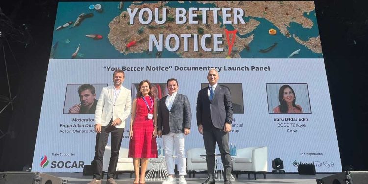 Aktör Engin Altan Düzyatan’ın Dünyadaki Plastik Kirliliğine Dikkat Çeken “YOU BETTER NOTICE” Belgeseli COP28’de Özel Bir Lansmanda Tanıtıldı