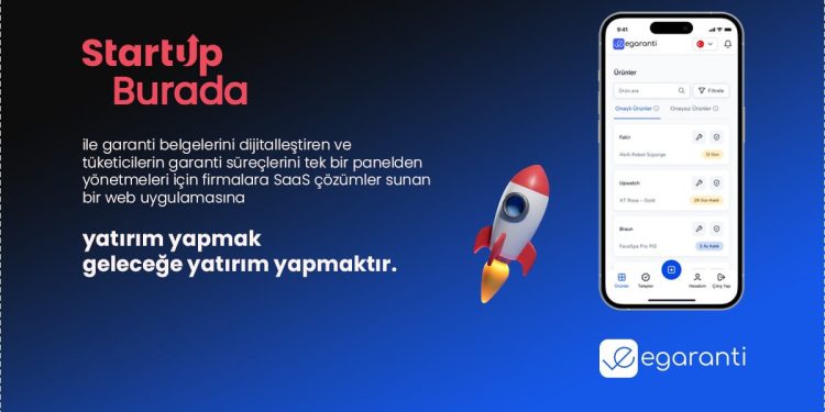 egaranti, Startup Burada üzerinden 2. tur paya dayalı kitle fonlaması kampanyası