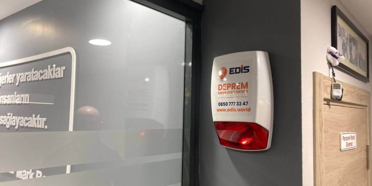 Yapay Zeka Tabanlı Deprem Erken Uyarı Sistemi EDİS Tüm Marmara’da Kullanılmaya Başlandı