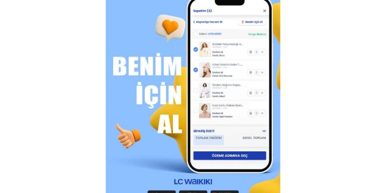 LC Waikiki’den Yeni Bir Ödeme Yöntemi: Benim İçin Al