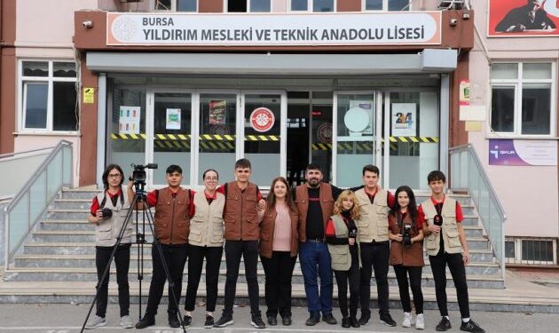 Yıldırım MTAL Öğrencilerden Büyük Atılım: GENÇ Gazeteci Adayları Kendi Haber Sitelerini Kurdu