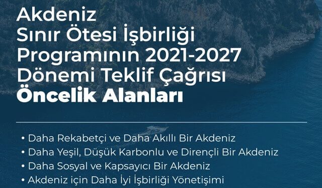 Akdeniz Havzasında Sınır Ötesi İşbirliği Programı Çağrısı Gençlere Yönelik Proje Fikirlerini Bekliyor