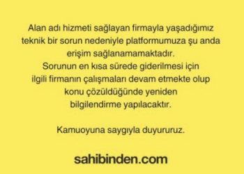 Sahibinden.com Domain’inin Güncellenmesi Unutulmuş