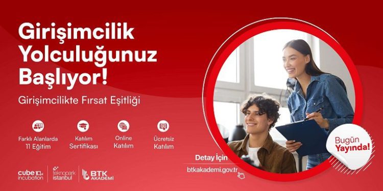 Teknopark İstanbul Ve BTK İş Birliğiyle Girişimcilikte Fırsat Eşitliği