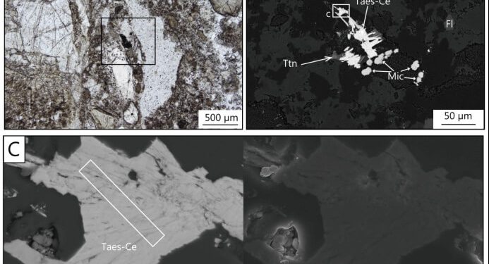 Çin’de keşfedilen yeni mineral: Taes-Ce