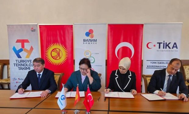 Bilim Bişkek İçin İşbirliği Protokolü İmzalandı