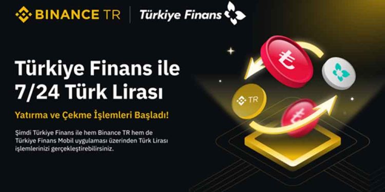 Binance TR’de Türkiye Finans ile 7/24 Türk Lirası Yatırma ve Çekme İşlemleri Başladı